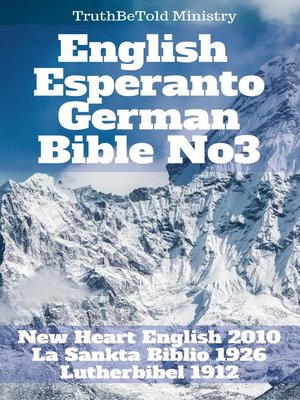 cover image of English Esperanto German Bible No3
